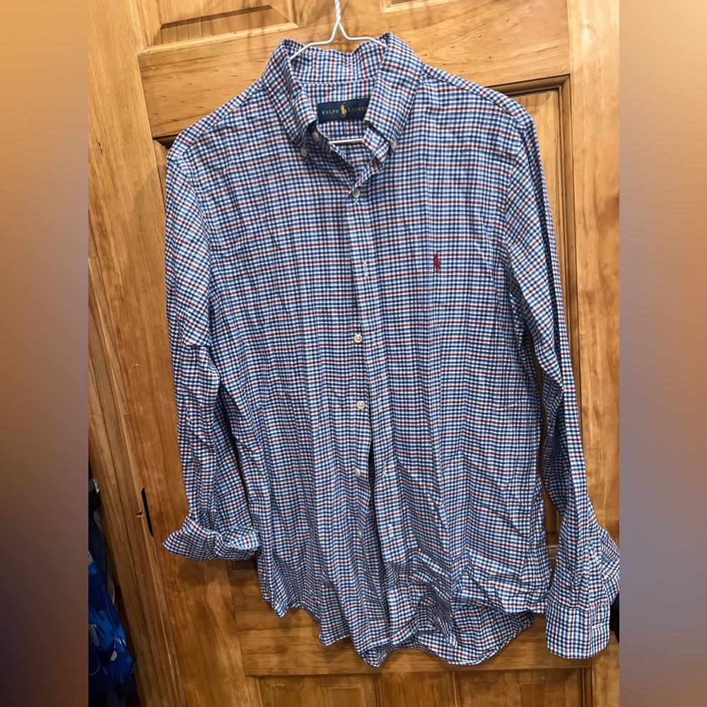 Men’s Ralph Lauren button up dress shirt!